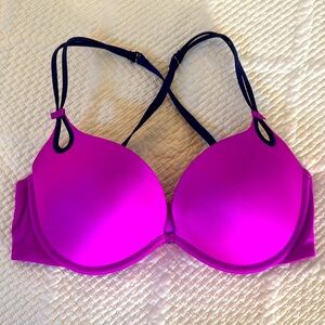 Victoria’s Secret Sexy little things bra 34DD MAGENTA PINK/purple